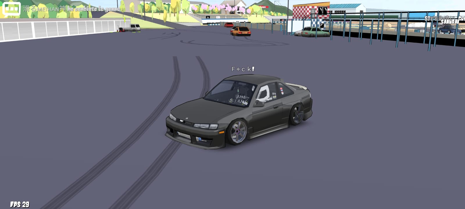 Cool car with cool wiew